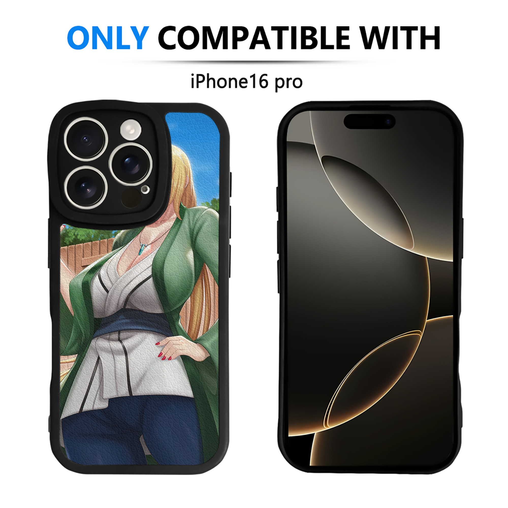 （画像用） NARUTO -ナルト- NARUTO -ナルト- 疾風伝 【iPhone 16シリーズ対応】シリコンスマホケース（レザー調） 材質：シリコン